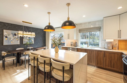 Castlewood House | Designer Centennial Home with 2 Living Rooms and Grill