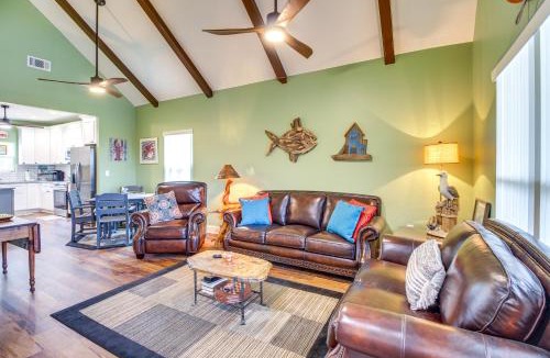Midway House | Dock & Fire Pit: Waterfront Midway Retreat!