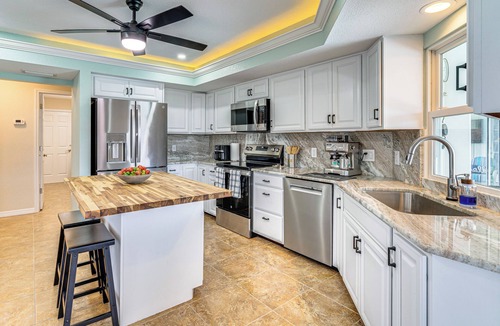South Gulf Cove House | Dock & Lanai! Waterfront Oasis Near Boca Grande