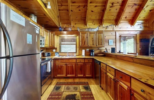 Necowa Cove House | Dog Friendly Cabin w/Hot Tub, Views & Game Room