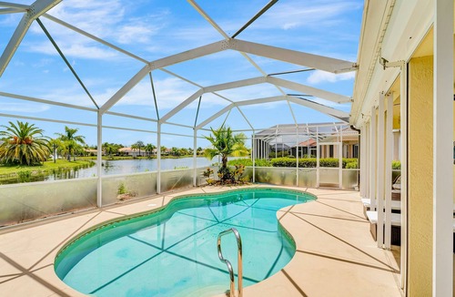 Herons Glen House | Dog-friendly water-view getaway with private pool, on-site golf & fitness center