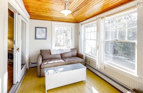 Mount Desert House | Dory Haven: Cove-front Home with sunroom, screened porch & waterfront yard