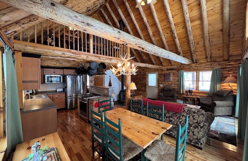 Jay Cabin | Dragonfly North/Adirondack Riverfront Cabin