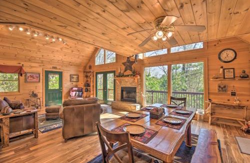 Ellijay House | Dreamy Ellijay Resort Cabin w/Game Room & Decks!