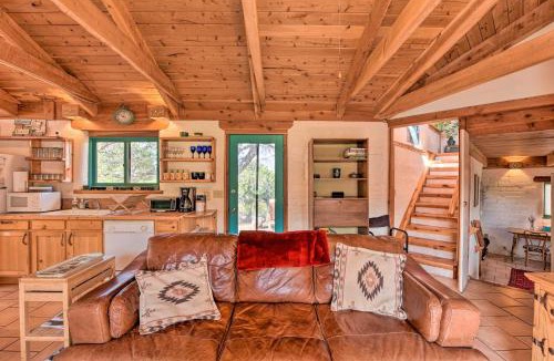 Baca Grande House | Eclectic Adobe Crestone Cottage w/Patio + Yard!
