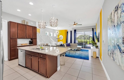 Sandy Ridge House | EV 202 - 5 Bed 4 Bath Townhome with Screened-In Splash Pool and Access to Amazin