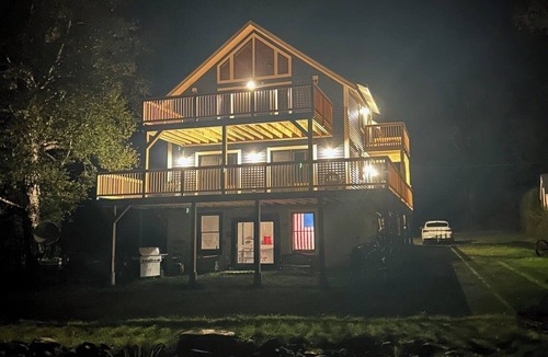 Lunenburg House | Experience Lakeside Living with a Perfect Blend of Rustic Charm & Modern Luxury