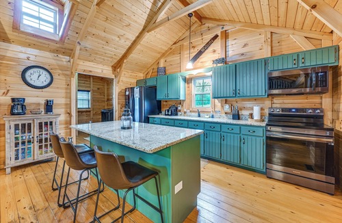 Cub Run Cabin | Explore Mammoth Cave: Cabin w/Fire Pit & Grill!