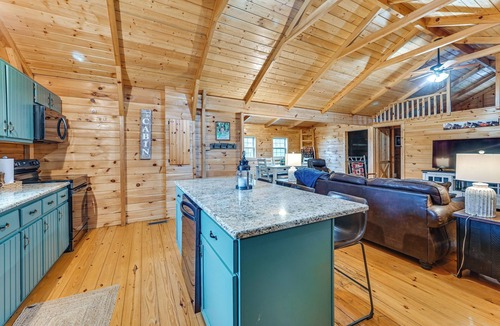 Cub Run Cabin | Explore Mammoth Cave: Cabin w/Fire Pit & Grill!