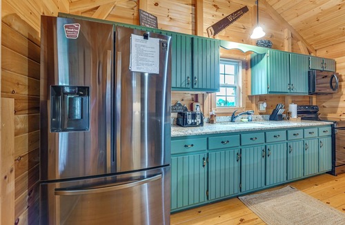 Cub Run Cabin | Explore Mammoth Cave: Cabin w/Fire Pit & Grill!