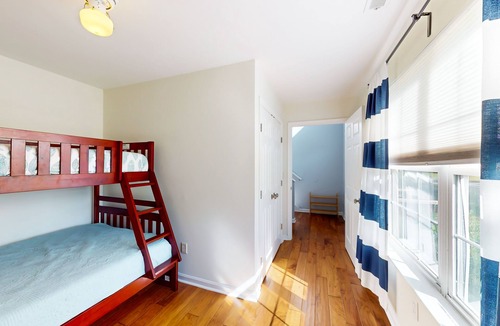 Lewes House | Fairway Village Lewes townhome in great location with deck, games, W/D, and AC