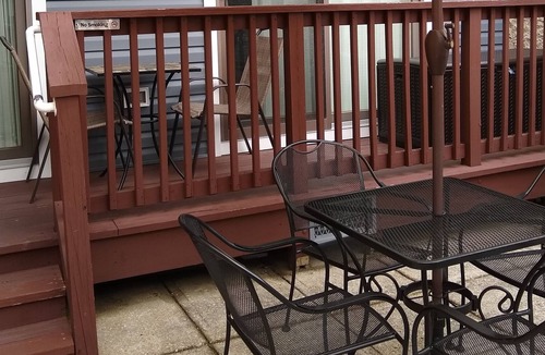 Caine Woods Condo | Family Friendly, North Ocean City Condo With Private Courtyard, Pool