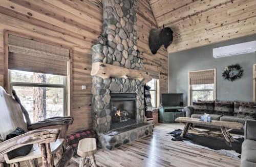 Overgaard House | Fire Pit + Game Room: Heber-Overgaard Cabin!
