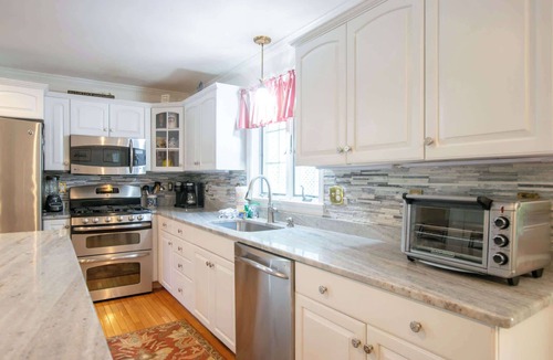 Northwest Harwich House | Fire Pit, Walk to Long Pond, Dogs Welcome!