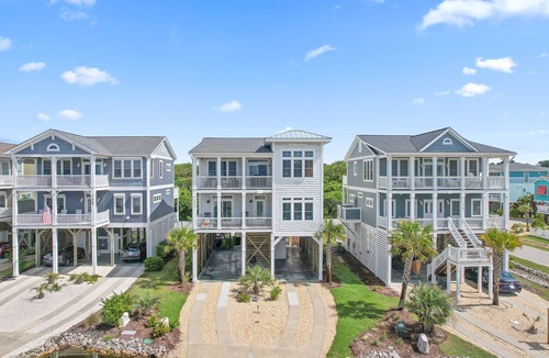 Yaupon Beach House | "Fox on the Beach" is a 7 Bedrooms, 4 Bathrooms, Second Row, PET FRIENDLY, PRIVATE POOL, ELEVATOR