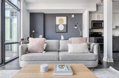 Ballston Apartment | Furnished Virginia Square 1BR w/Gym & W/D, steps to Metro, by Blueground