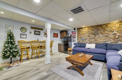 Briar Crest Woods House | Game Room, Deck & Fire Pit! Pocono Mtn House