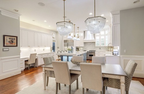 Great Falls Villa | Game Rooms & Gym! Luxe Great Falls Estate