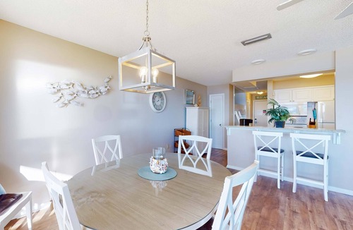 Fort Bay Condo | Gorgeous beachfront condo with shared pool, hot tub and beach access