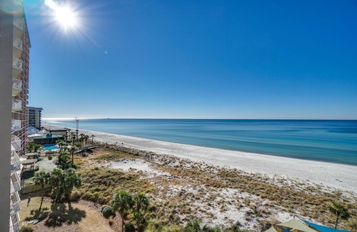 Gulf Lagoon Beach Condo | Gulf-front Condo at Dunes of Panama☀️👙Beach Service Included 🌊⛱️