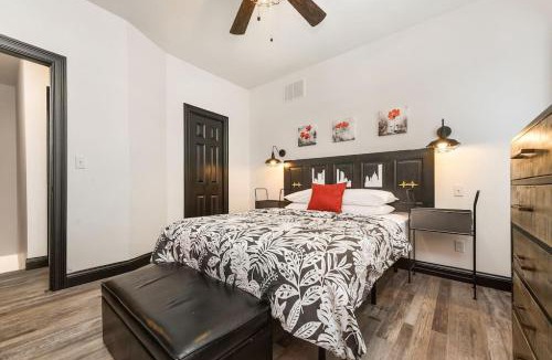Lawrenceville House | HostWise Stays - Prime Location in Lawrenceville, Exposed Brick 2BR Home