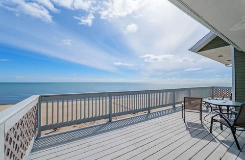 Oscoda House | Lake Huron Beachfront · Game Room · Sleeps 10