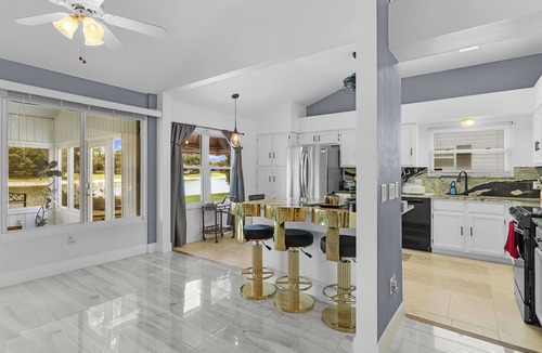 Mira Mesa House | Lake-View ELEGANT 3 bedroom/2 bath home centrally located in The Villages +Gcart