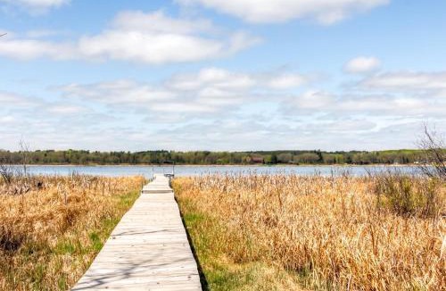 Nevis House | Lakefront Cabin w/Private Deck, Dock & Fire Pit!
