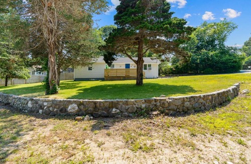 Marstons Mills House | Lakeside Cape Cod Family Firepit Near Beaches