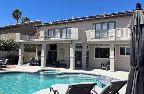 Green Valley House | Legacy GOLF Frontage, Pets Ok 5/3 Htd POOL/SPA BBQ,Firepit,10 min strip!