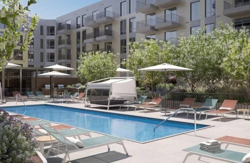 Assembly Square Apartment | Lux 2BR w Gym Pool sleep 6 in Assembly Square