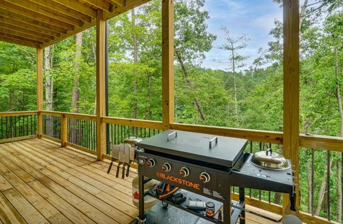Helen House | Luxe 4BR Cabin at Innsbruck Resort in Helen