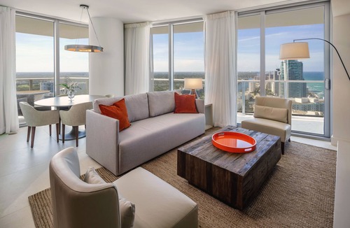 Hallandale Beach Apartment | Luxurios One Bedroom Condo Beachfront Building