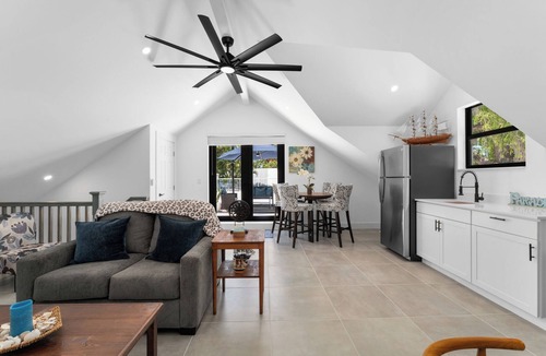 Midtown House | Luxurious Mid-Century Modern Oasis with Private Pool & Rooftop Deck in Key West