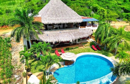 Troncones House | Luxurious Troncones Estate with 360 Views & Pool