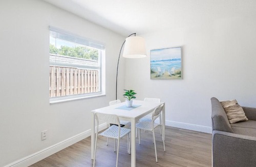 Riverside Park Apartment | Modern 2BR Stay with Desk, Patio, BBQ, Free Parking