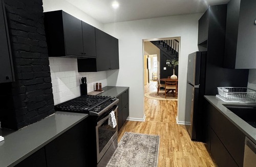 Lawrenceville House | Modern 3BR/2.5BA row home in the heart of Lawrenceville with off-street parking.