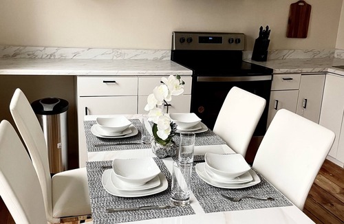 Highlands House | Modern and Spacious Lowell Home w/Private Parking