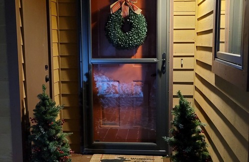 Lake Placid House | Moose Tracks: a gorgeous two bedroom luxury townhouse, sleeps 6, AC, in town