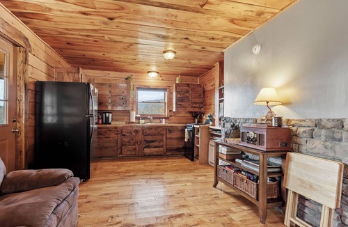 Newland Cabin | Mountain Bliss Cabin with Scenic Mtn Views and Pond