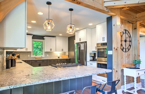 Fairview House | Mountain Haven | A Luxurious Asheville Cabin | Exclusive Pool, Pet-Friendly with Hot Tub & Game Room