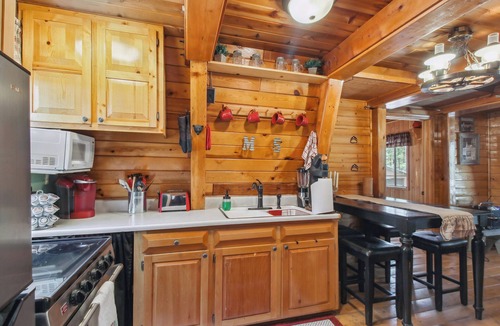 Heber Cabin | Near Trails: Forest Lake Retreat w/Backyard Oasis