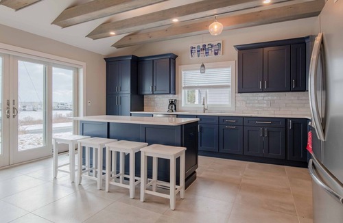 Snug Harbor House | New Construction! Waterfront Rental on Great Island
