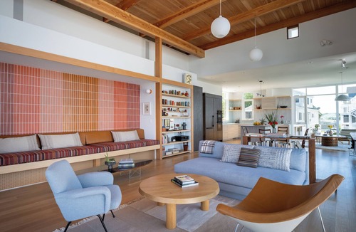 Ocean View House | New Modernist Waterfront Home, Private Dock, Sleeps 10, Near Bethany Beach