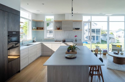 Ocean View House | New Modernist Waterfront Home, Private Dock, Sleeps 10, Near Bethany Beach