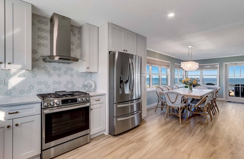 Ocean Cay House | NEW: Oceanfront Luxury Home l Beachfront Deck, Patio l Hot/Cold Outdoor Shower