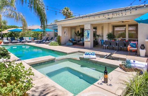 Rancho Santana House | NEW Spacious 7 Bedroom 6 Bath Resort - GOLF, WALK to COACHELLA