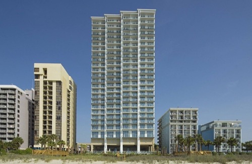 Myrtle Beach Condo | Ocean 22 by HGVC - July 4th Week - One Bedroom Oceanfront - Sleeps 4