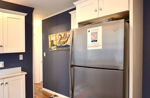 The Pines House | Ocean Block North Rehoboth Beach House Parking Porch with Views
