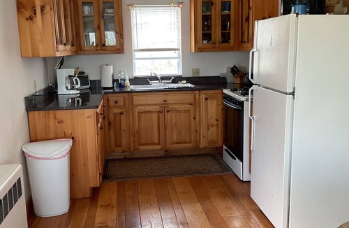Deer Isle Apartment | Oceanfront apartment with private beach!